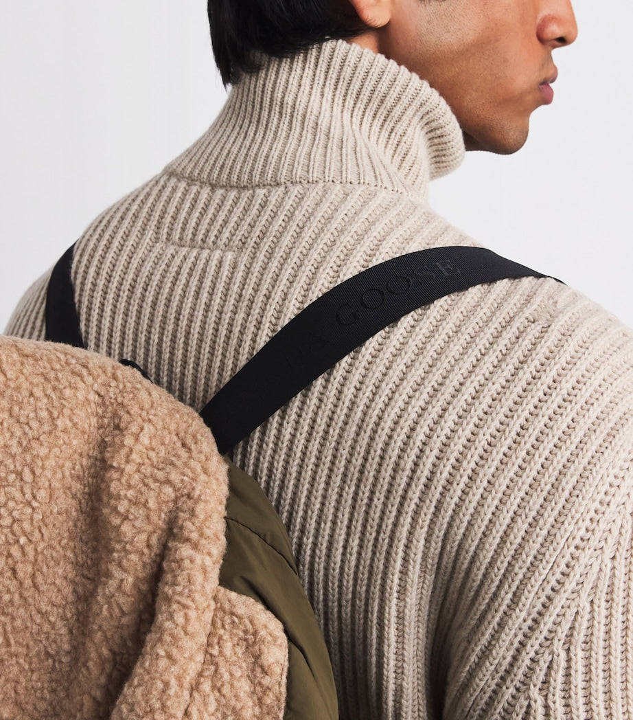 Green Down Chilliwack Aviator Bomber Jacket