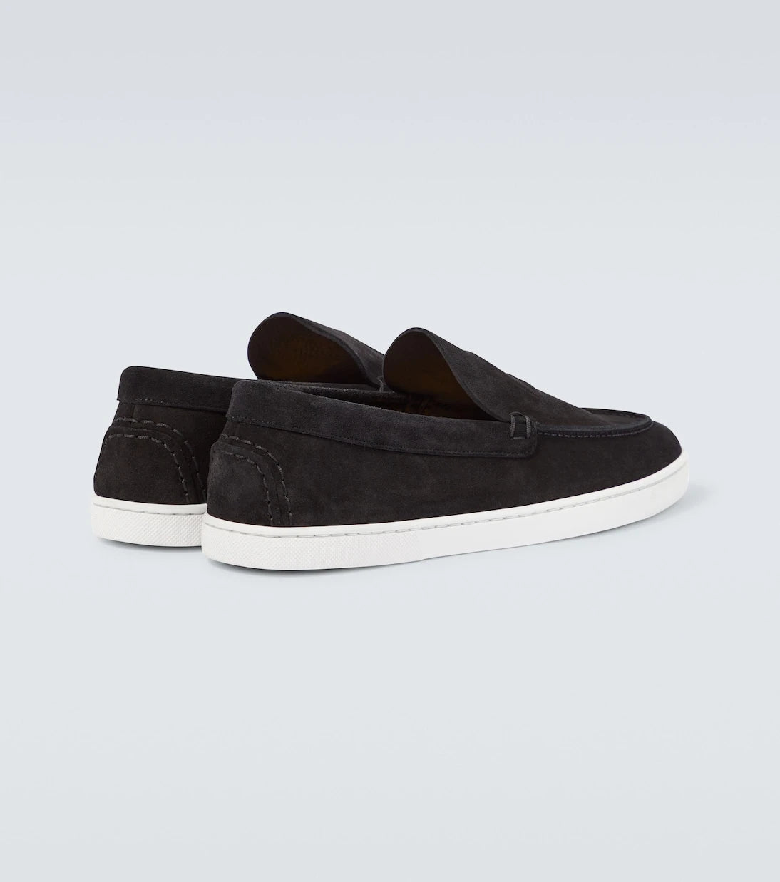 Christian Louboutin - Varsiboat suede loafers