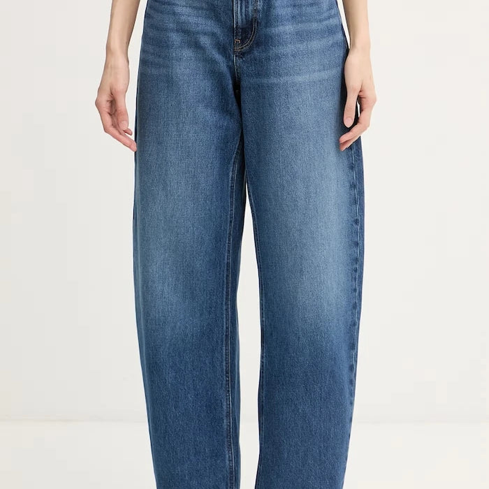 Calvin Klein Jeans дънки barrel дамски