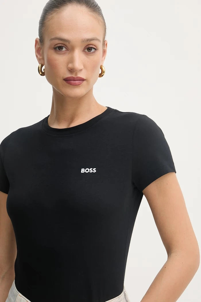 BOSS Orange basic kadın pamuklu T-shirt C Esogo 1