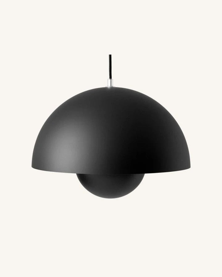& Tradition - Flowerpot Pendant Lamp VP7 - Vener Panton | Black