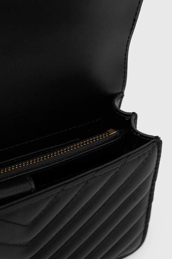 Pinko чанта crossbody дамска от кожа