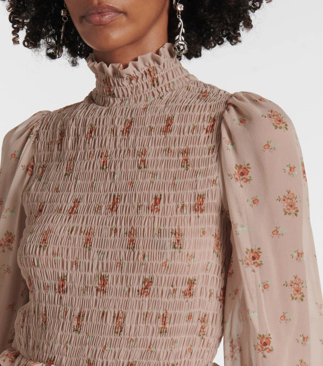 Blumarine - Silk Georgette gown