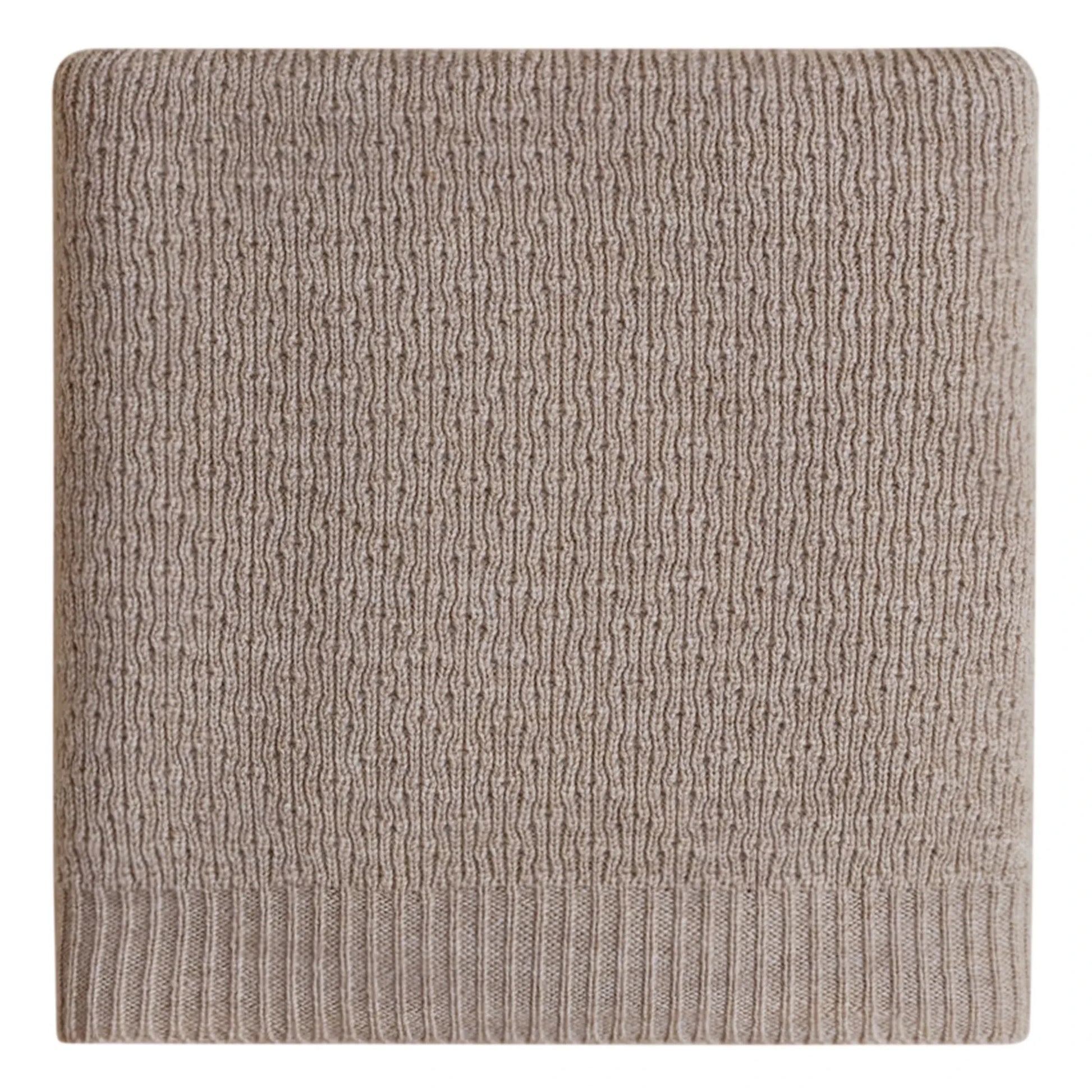 Hvid - Dora Merino Wool Blanket | Sand