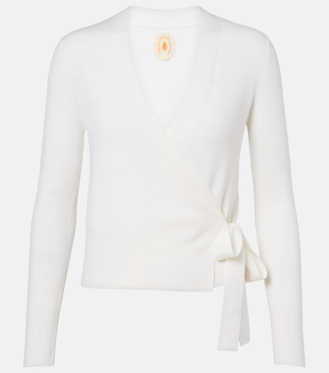 Jardin des Orangers - Virgin wool wrap cardigan
