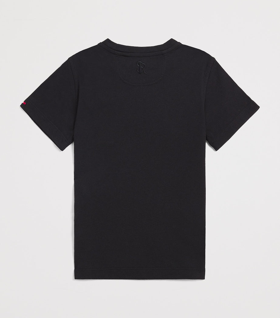 Stefano Ricci Kids Cotton-Blend Logo T-Shirt (4-16 Years)