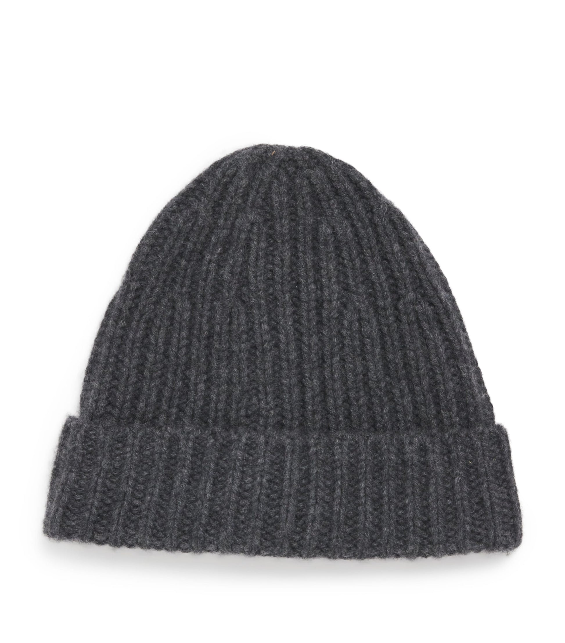 Cashmere Ribbed Beanie
