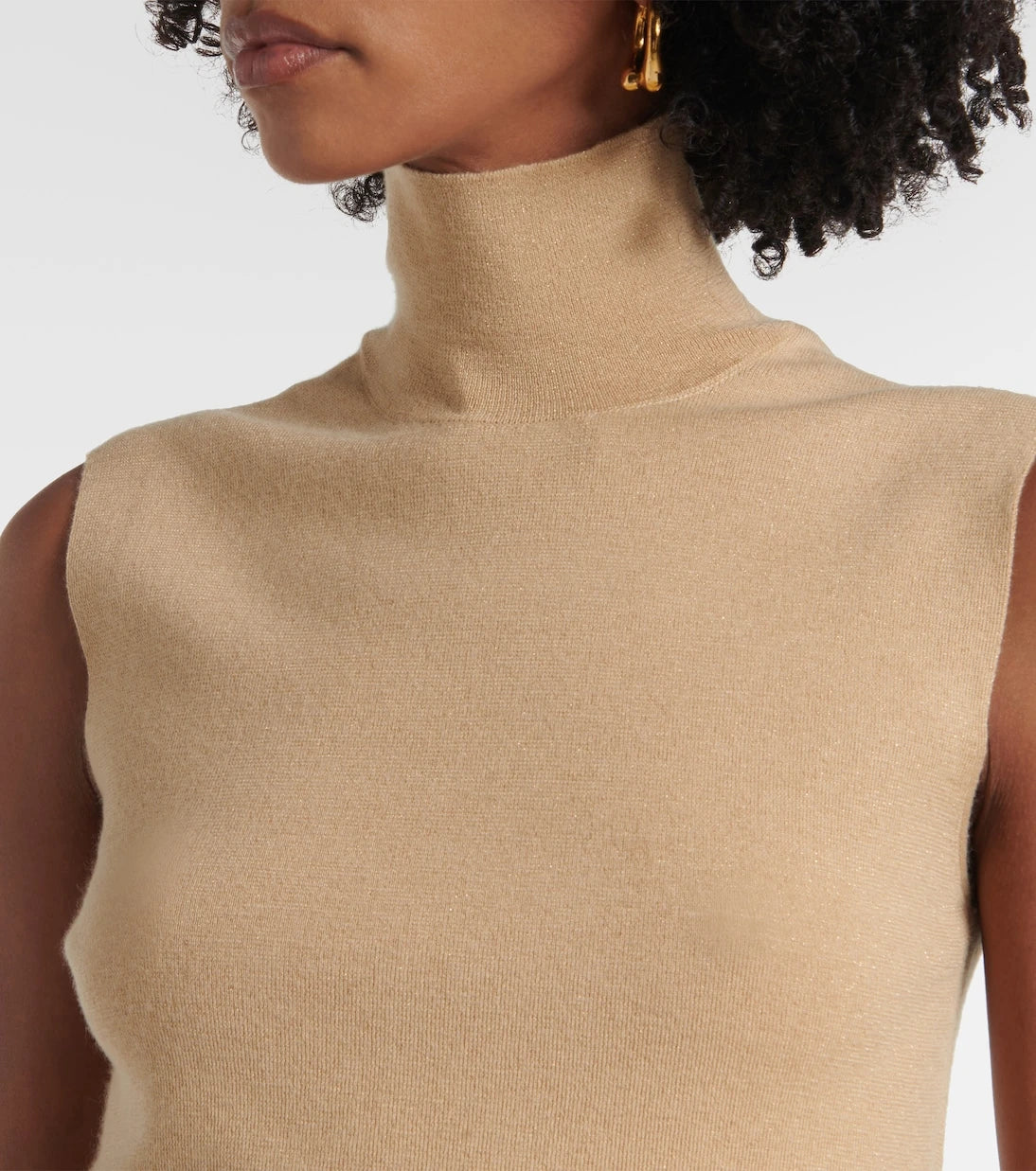 Loro Piana - Luciole cashmere-blend turtleneck top