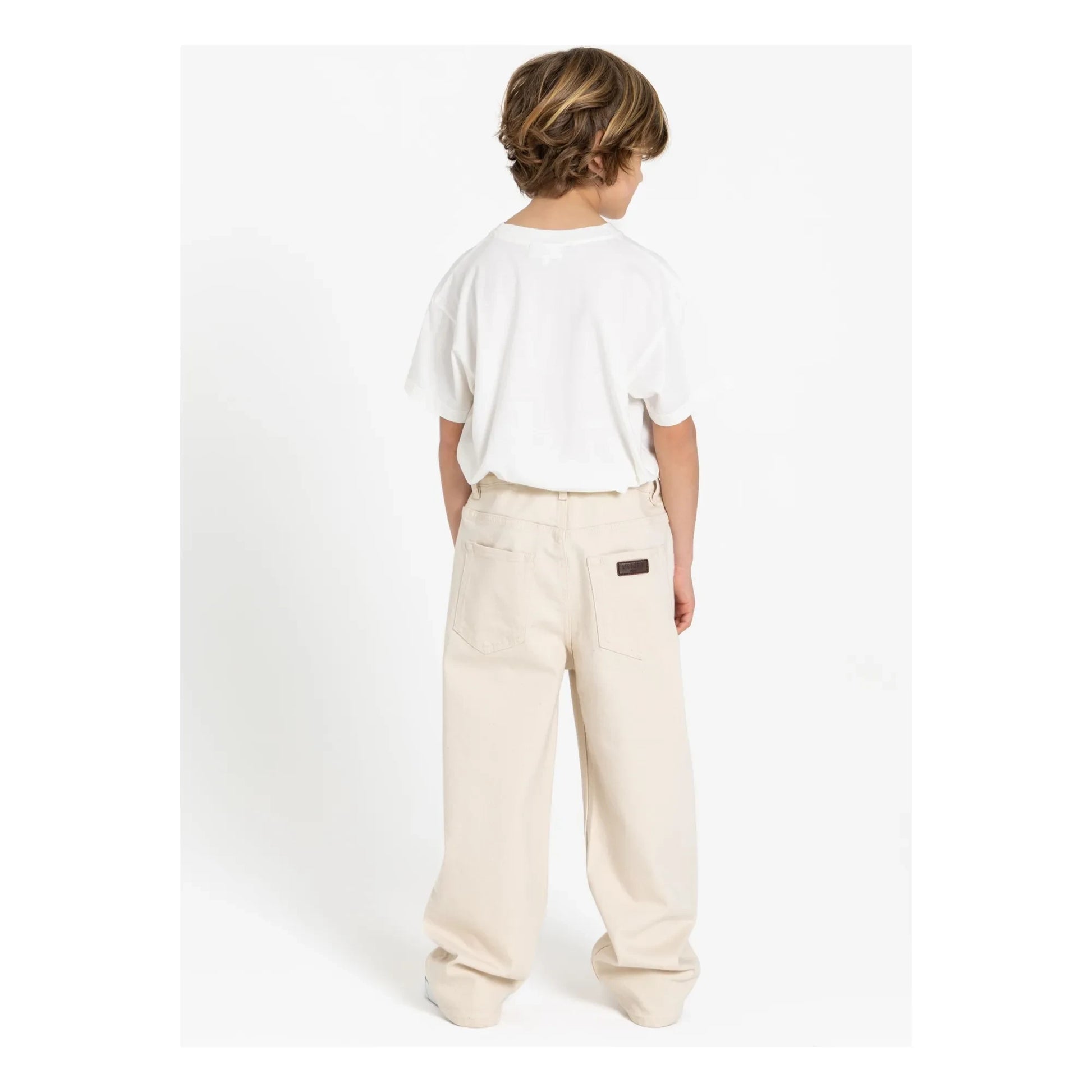 Finger in the nose - Jean Large Rodeo | Ecru