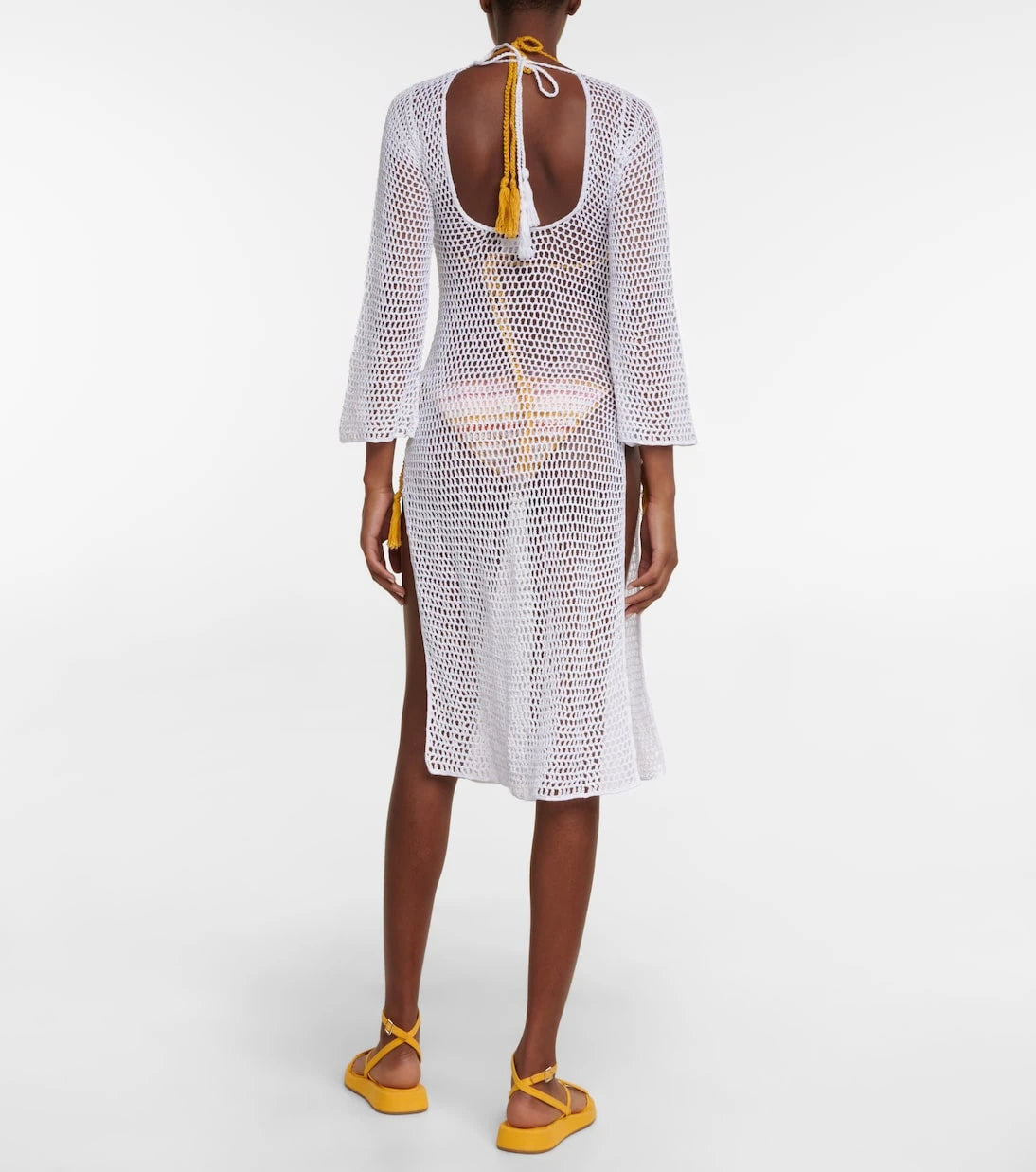 Anna Kosturova - Zen Mesh crochet beach dress