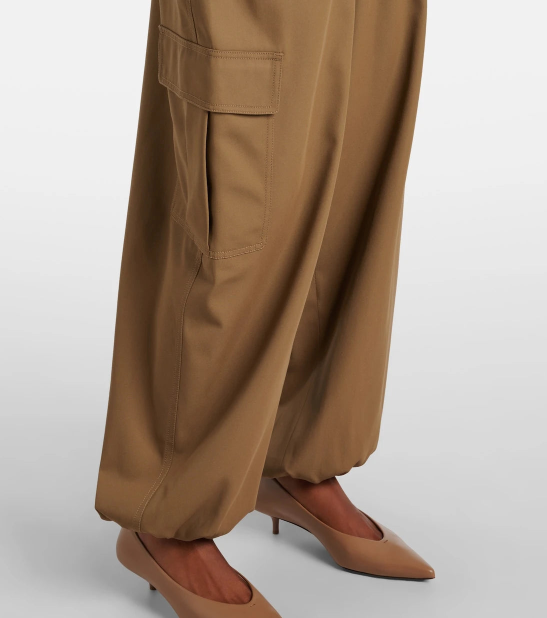 Max Mara - Glauco cotton twill tapered pants