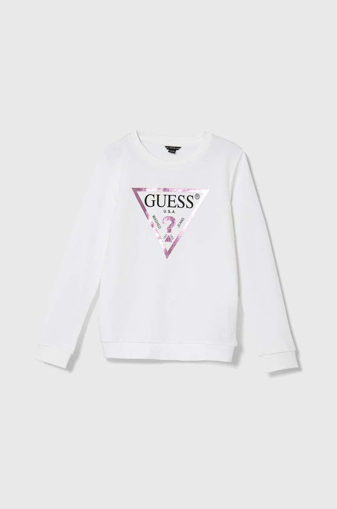 Çocuk Pamuklu Sweatshirt Guess