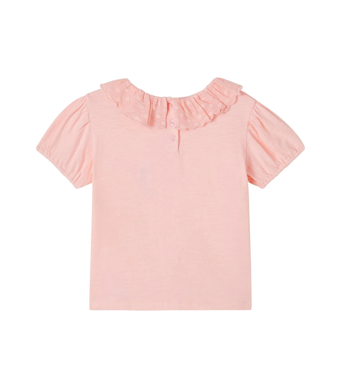 Bonton - Niris lace-trimmed cotton T-shirt