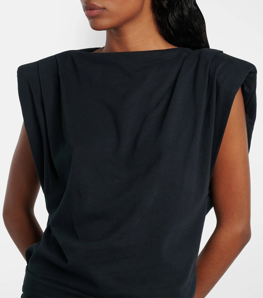 Isabel Marant - فستان مارييل القصير من القطن المنسدل