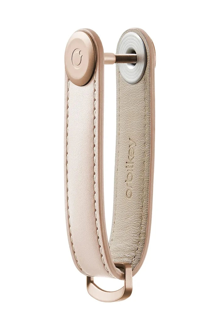 Ключодържател Orbitkey Leather Blus 8,5 cm