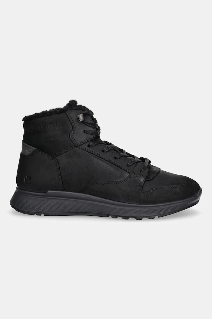 Обувки от набук Ecco Exostride Mid Warm