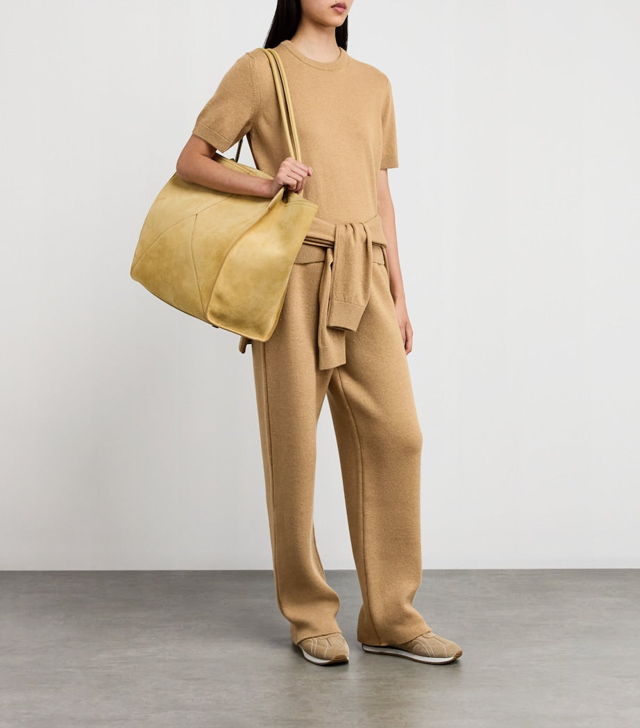 Cashmere Short-Sleeve Sweater