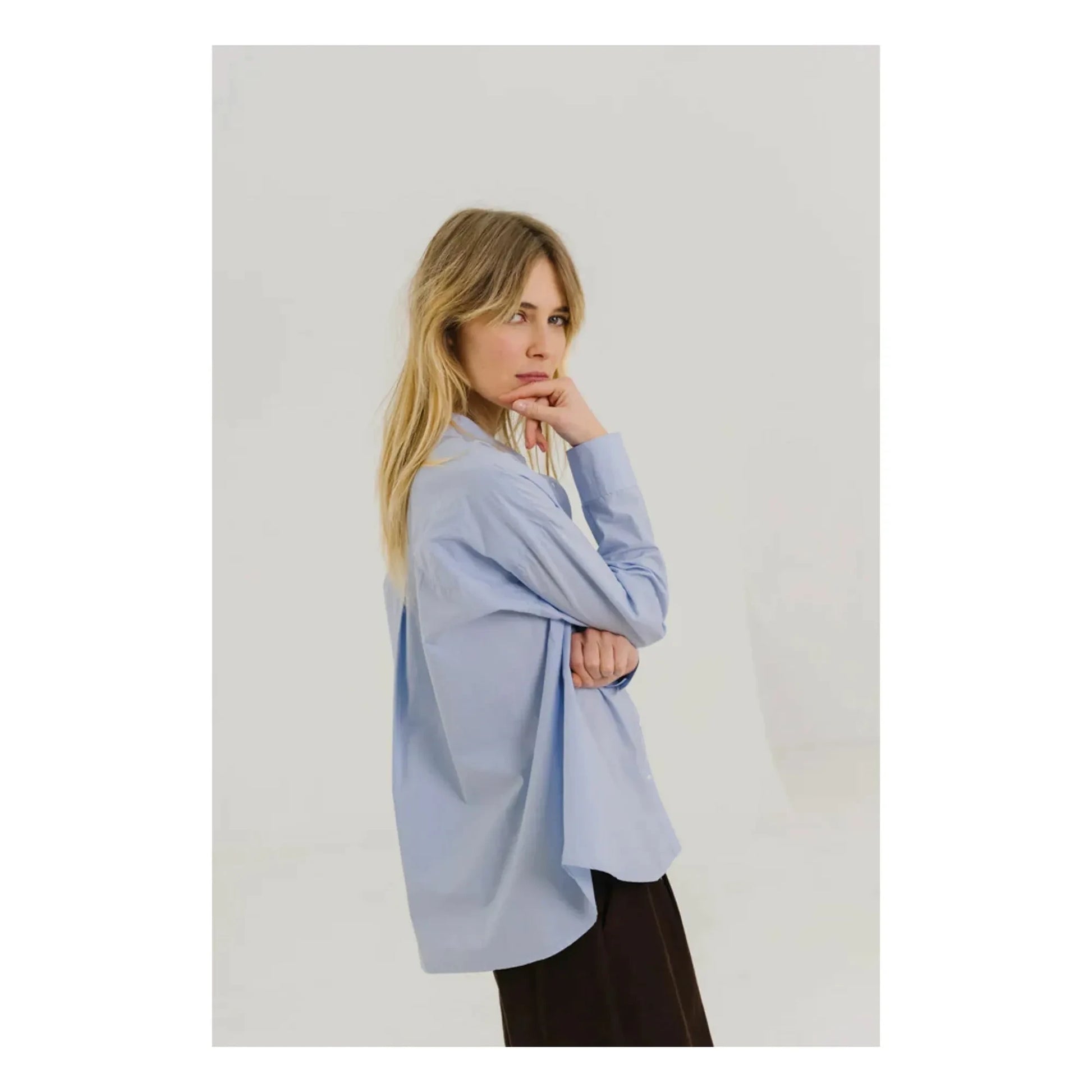 Sacrécoeur - Caroline shirt | Light blue