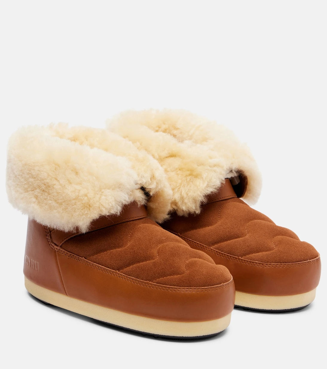 Moon Boot - EVX leather and suede snow boots