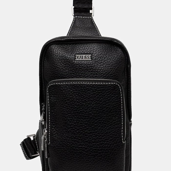 Guess erkek suni deri şehir sırt çantası BOSTON