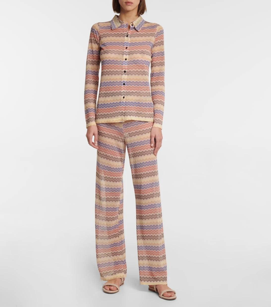 SIR - Zuri knit wide-leg pants