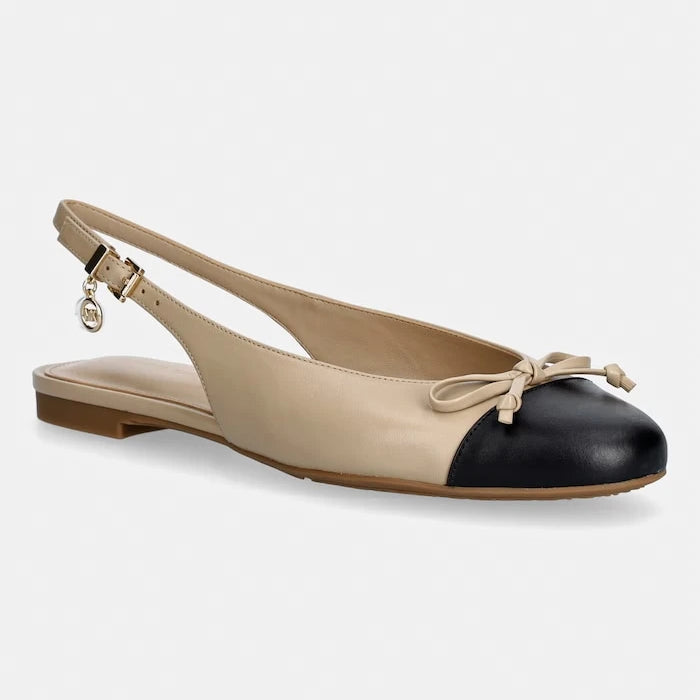 MICHAEL Michael Kors балеринки от кожа Piper Sling Ballet