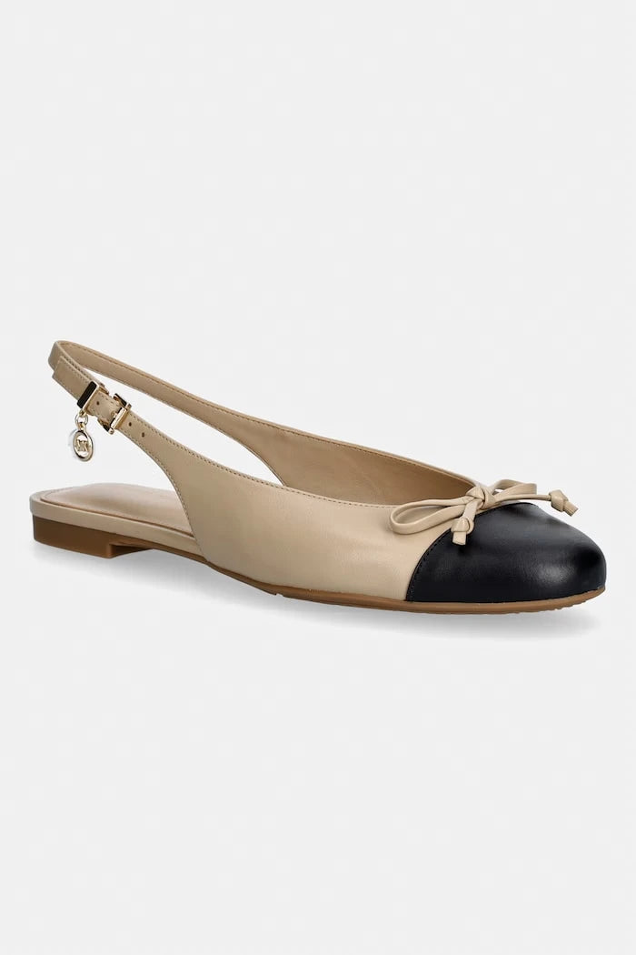 MICHAEL Michael Kors балеринки от кожа Piper Sling Ballet