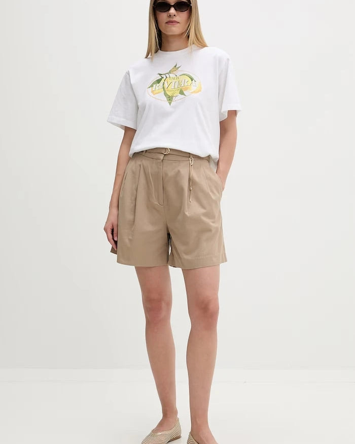 HUGO Kadın Pamuklu Vintage Tee_24 Tişört