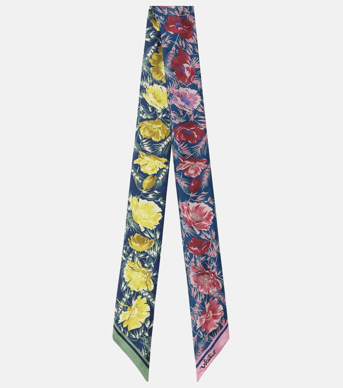Valentino - Printed silk twill scarf