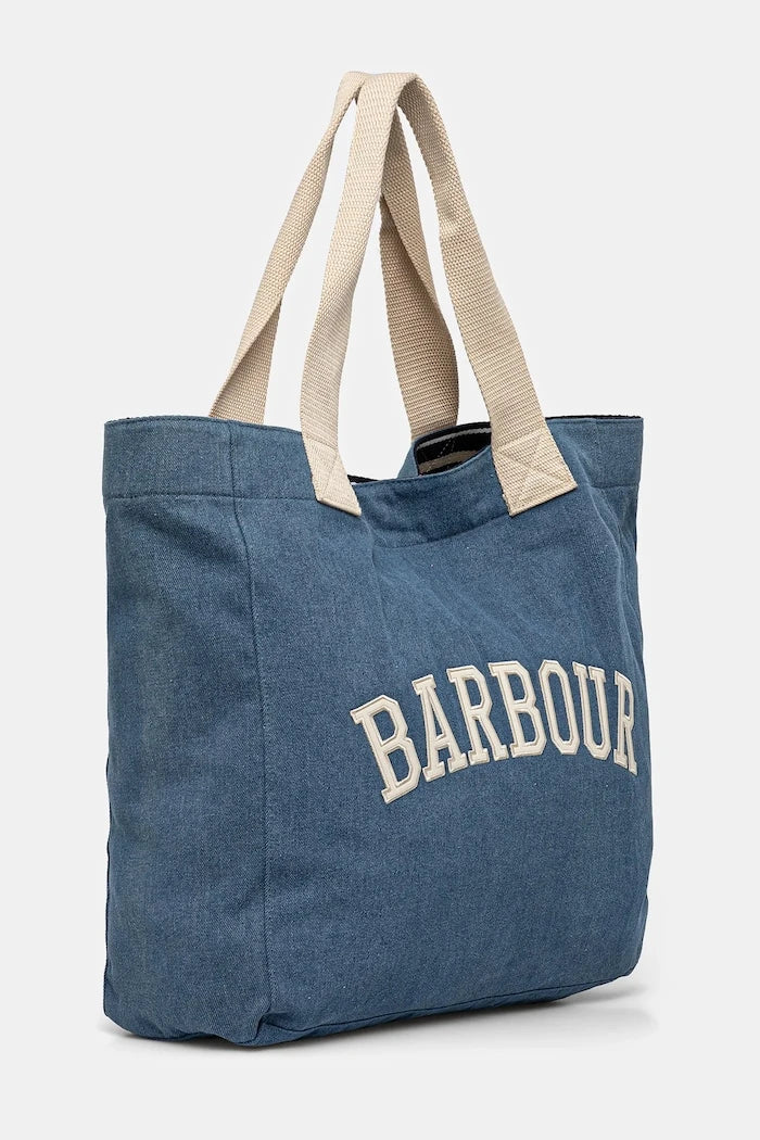 Дънкова чанта Barbour Emily