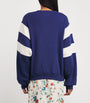 MOTHER Blue The Drope Square Sweatshirt