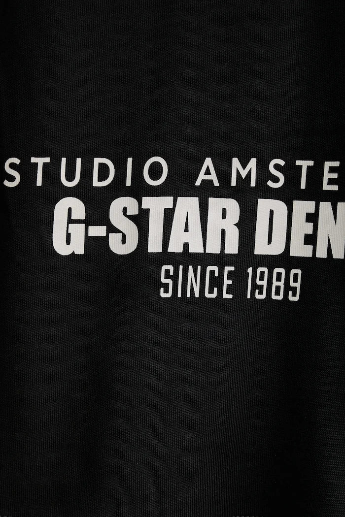 Памучна тениска G-Star Studio ams boxy
