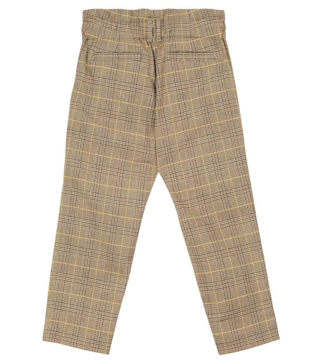 Brunello Cucinelli Kids - Checked stretch-cotton pants