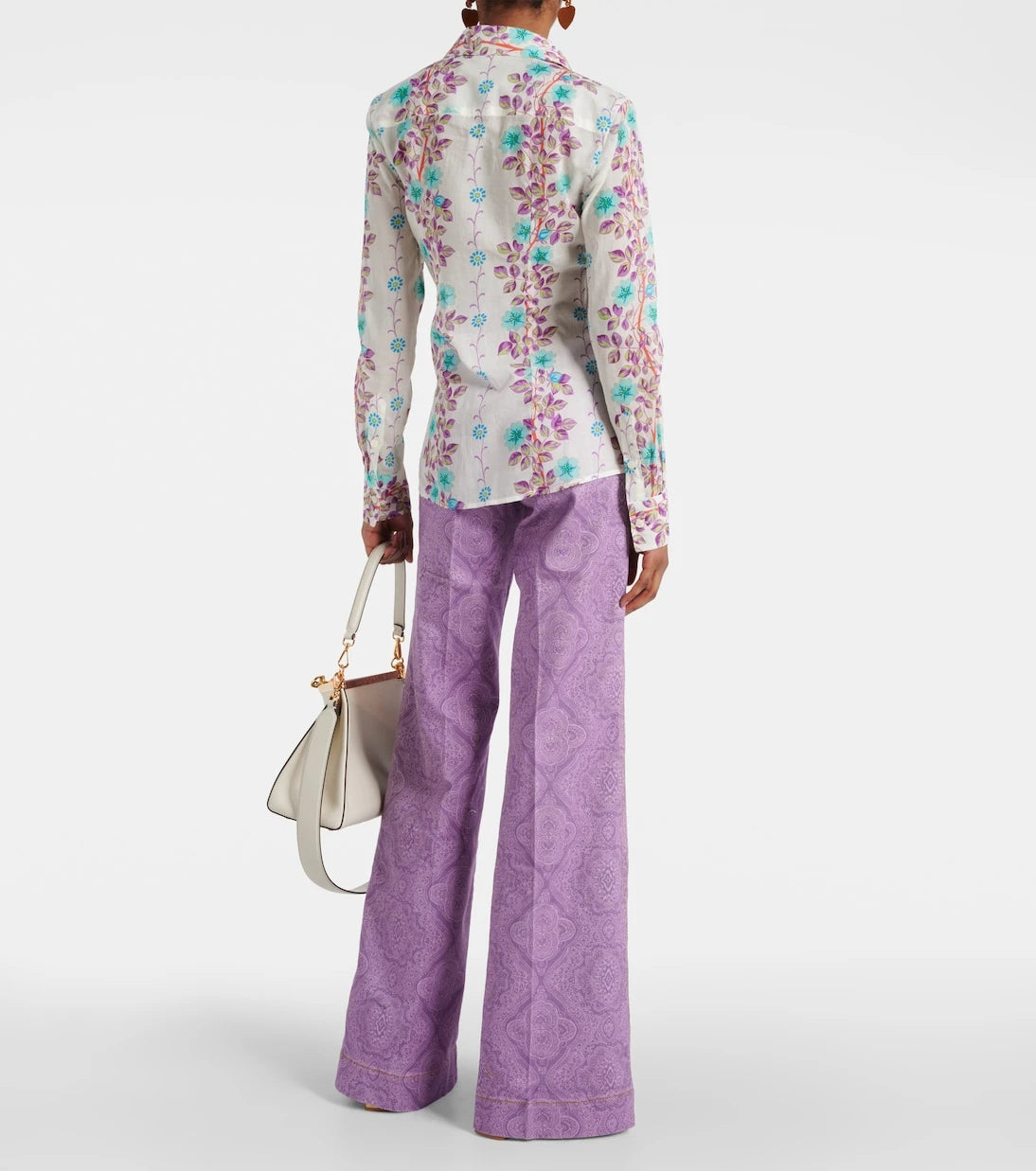 Etro - Floral cotton shirt