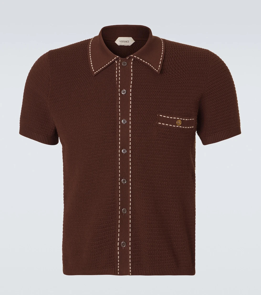 Versace - Cotton polo shirt