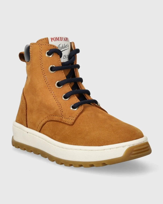 Pom D'api FLOW BOOTS Süet Çocuk Yarım Bot
