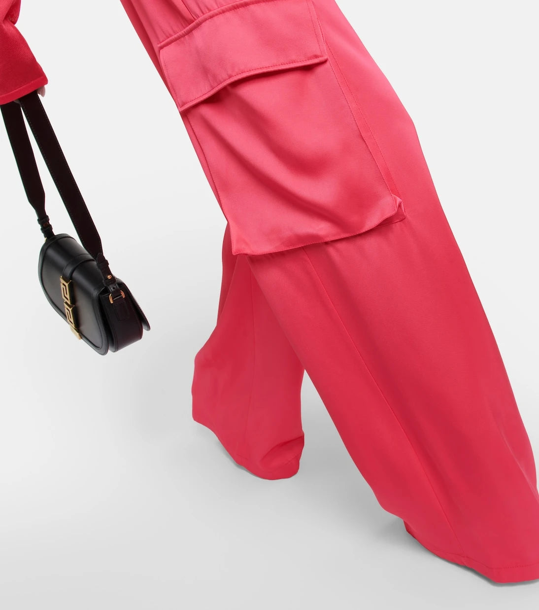 Versace - Satin cargo pants