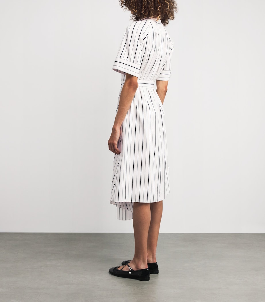 Belted Nansi Midi Dress IVRYB IVORY/BLACK
