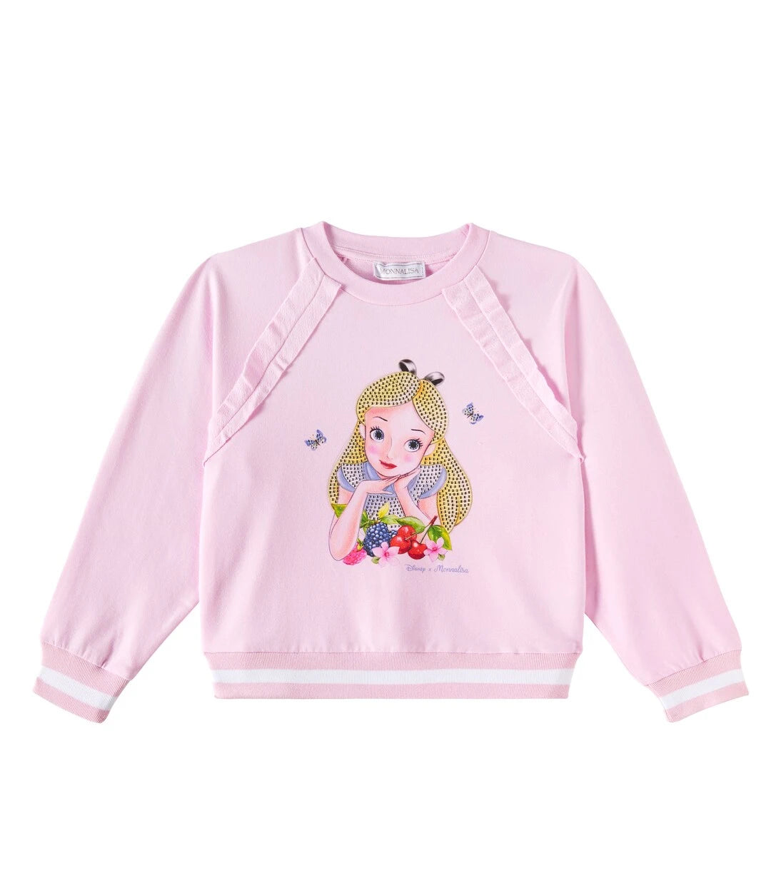Monnalisa - x Disney® embellished sweatshirt