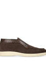 Suede Detroit Slip-On Sneakers