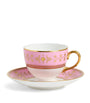 Bone China Bacchus Teacup and Saucer