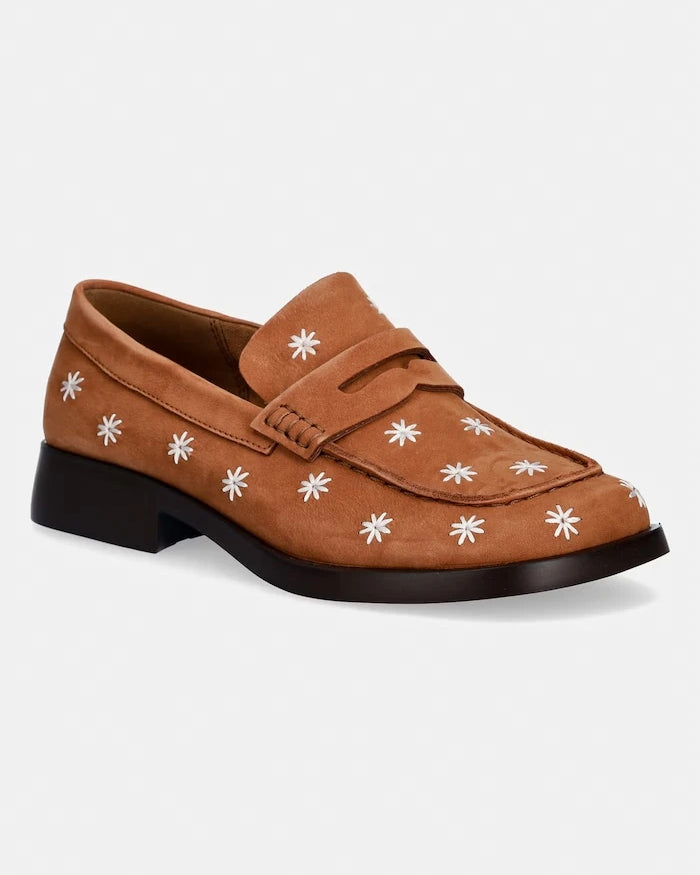 Camper Donna Süet Mokasen