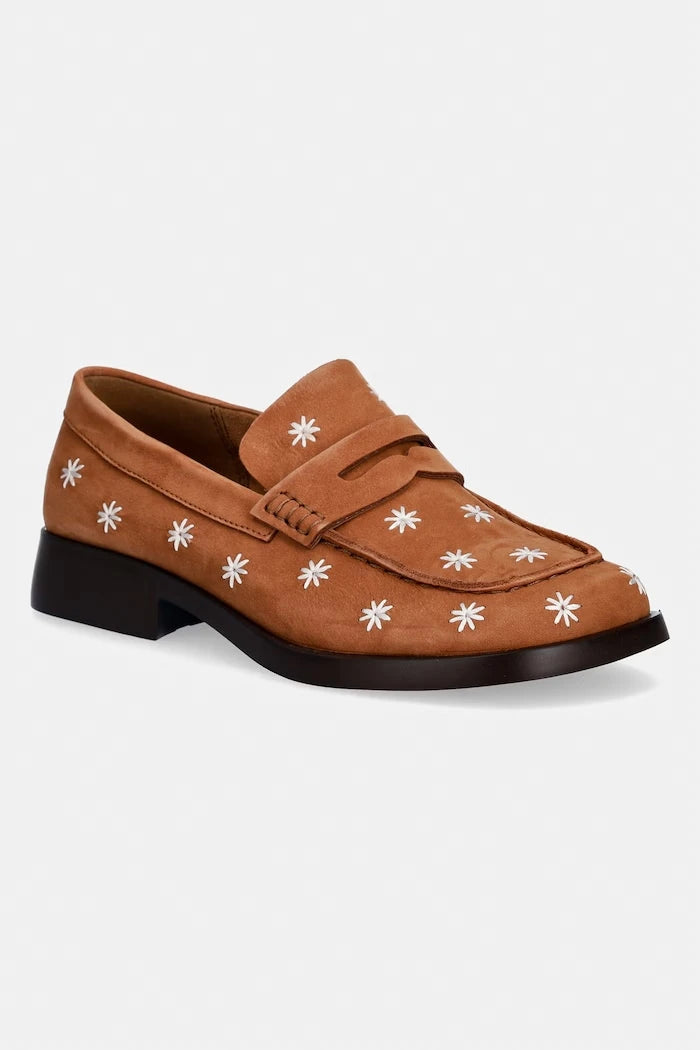 Camper Donna Süet Mokasen