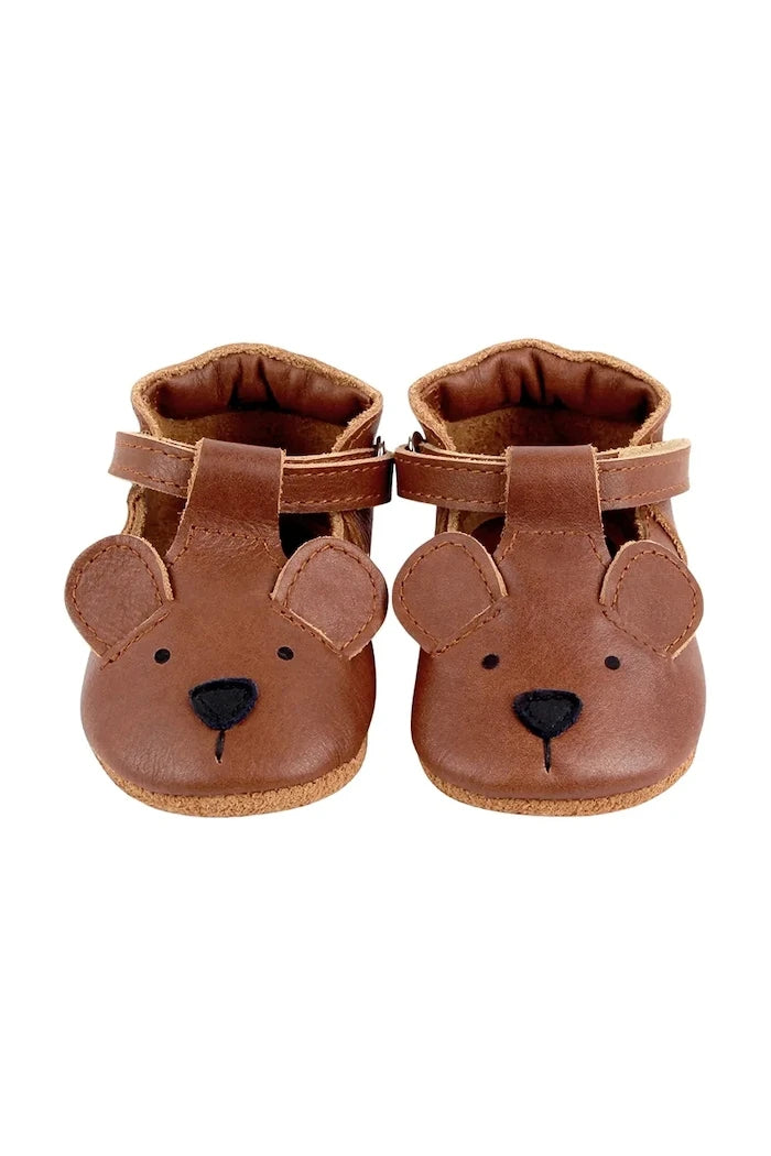 Бебешки кожени обувки Donsje Spark Classic Shoes Bear