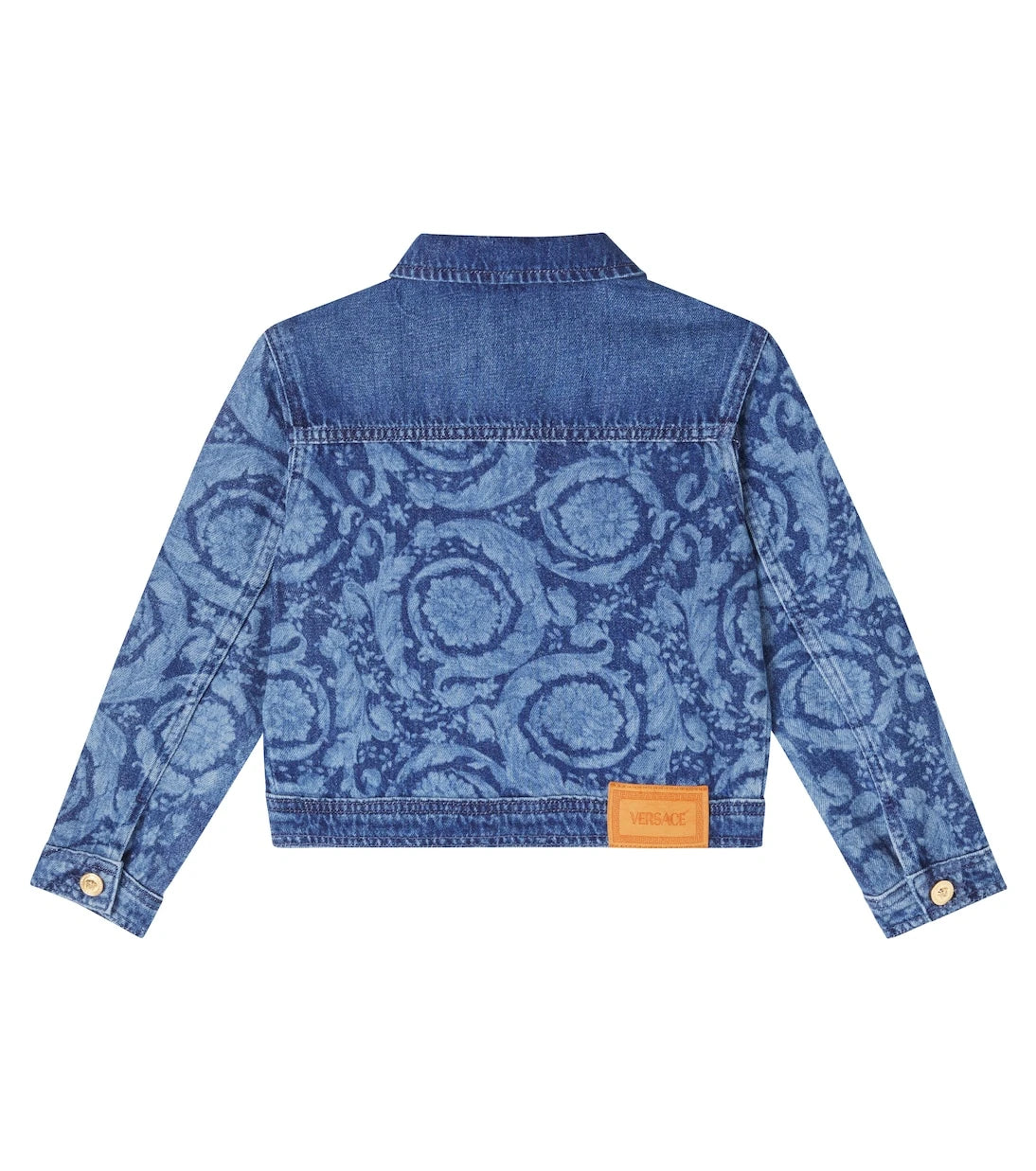 Versace Kids - Barocco denim jacket