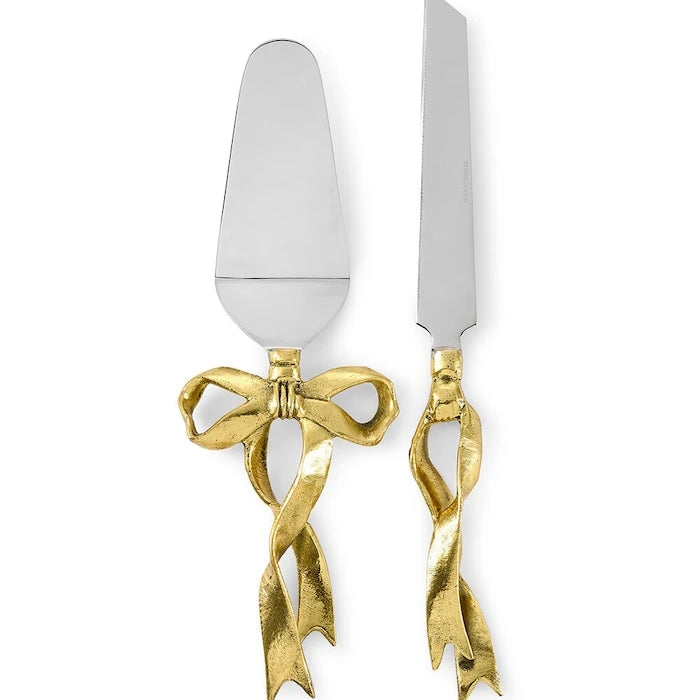 Шпатула и нож за торта Doing Goods Riley Ribbon Cake Set