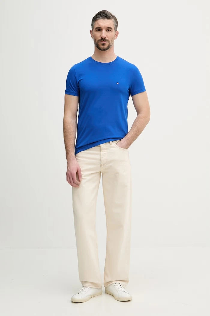 Tommy Hilfiger basic erkek pamuklu elastan tişört