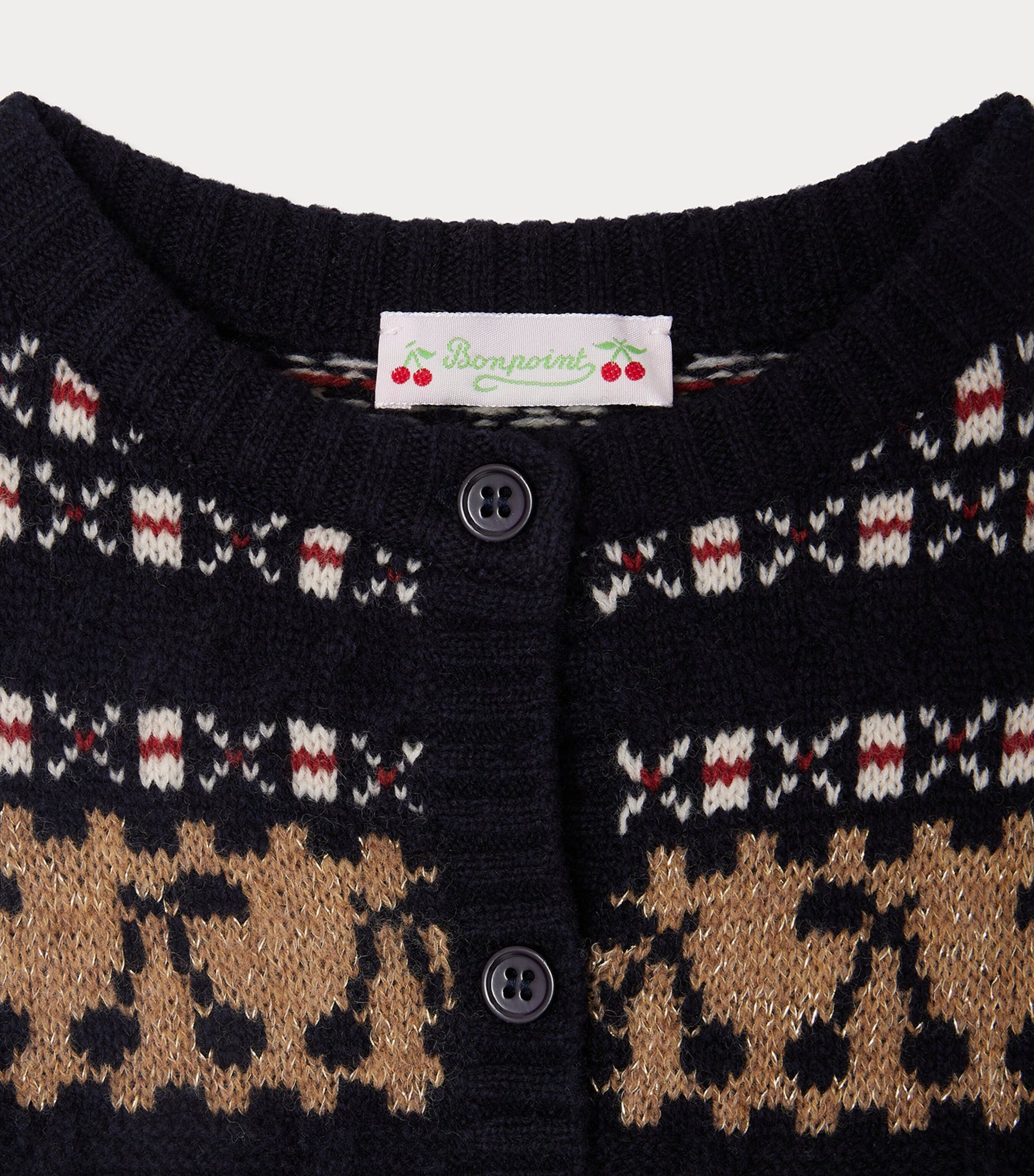 Wool-Blend Jonia Sleeveless Cardigan (10-14 Years)