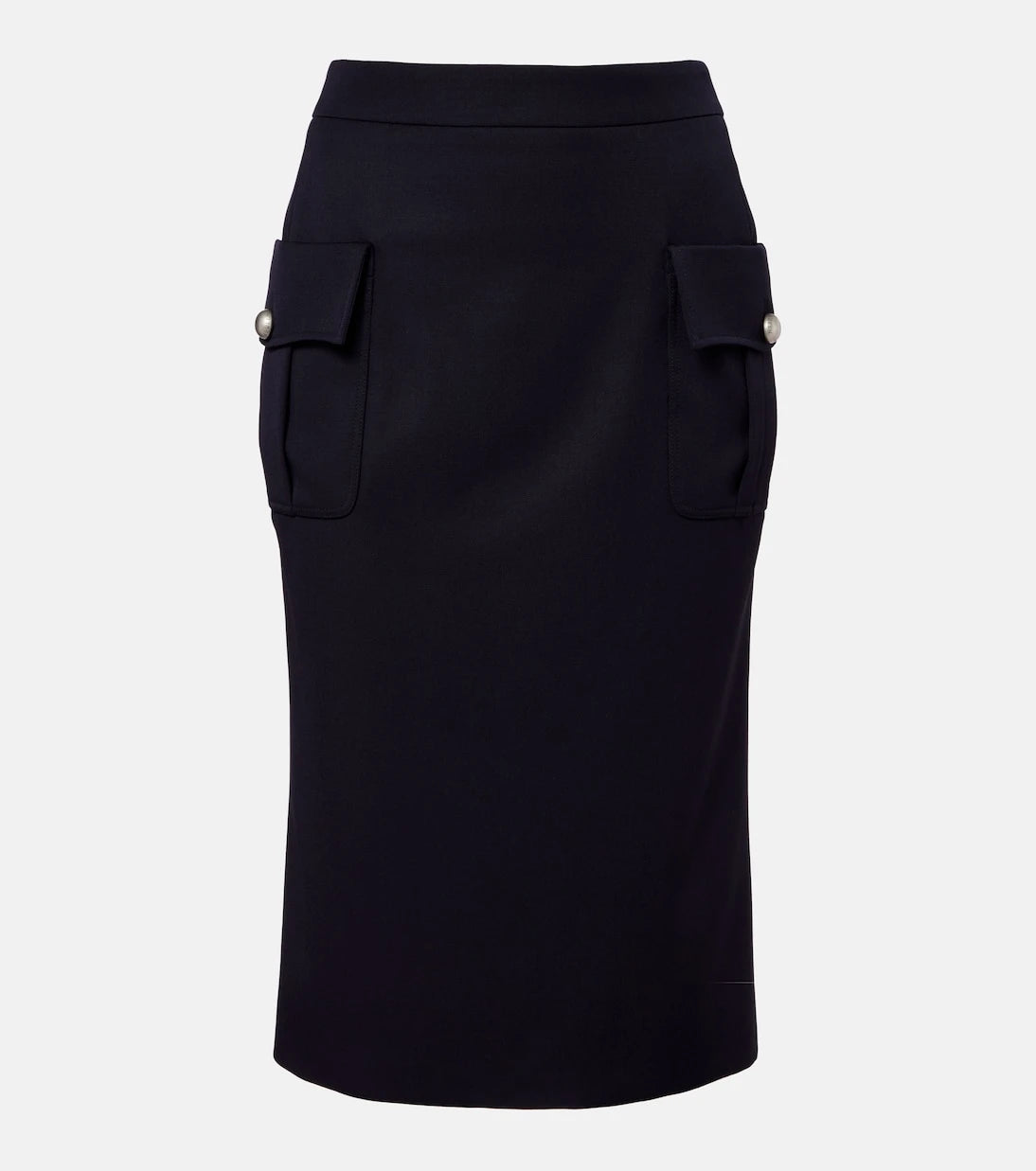 McQueen - Wool pencil skirt