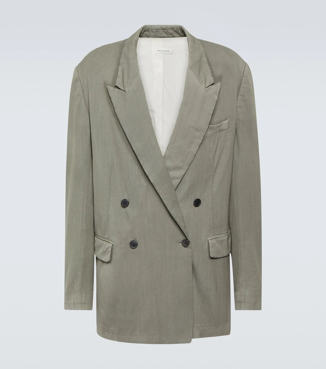 Dries Van Noten - Oversized wool-blend blazer